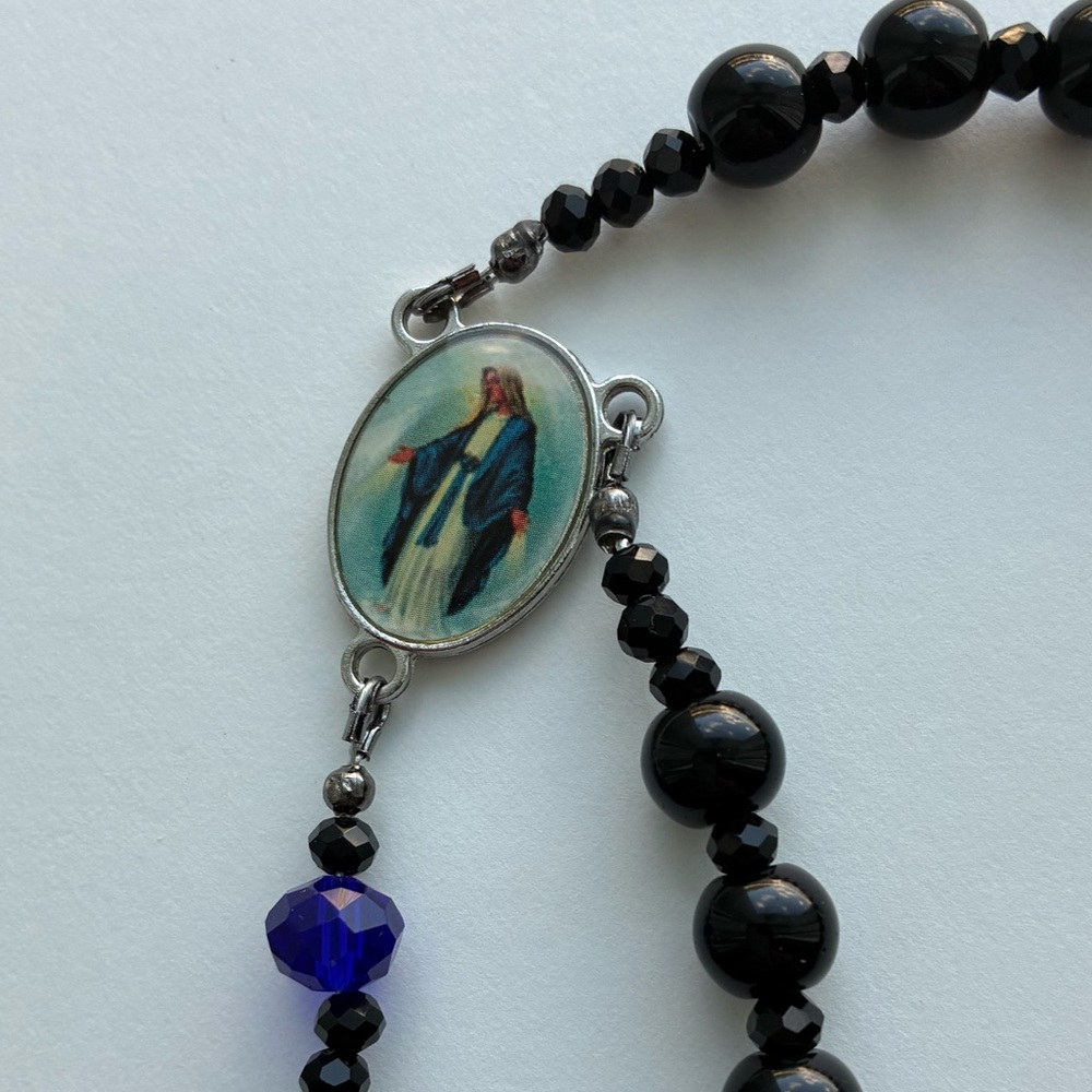 Handmade Wire Adult Rosary - Picture 3 of 5